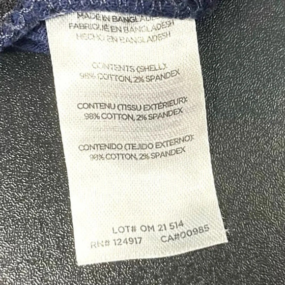 ONIA Pull-on Seersucker Pants In Deep Navy Blue Men's Size‎ Large - Picture 7 of 8